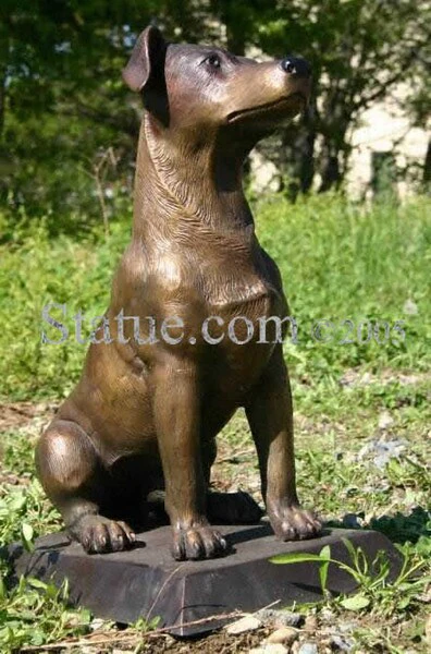 Jack Russell Terrier Bronze Life-sized