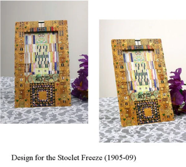 Klimt Pattern Stoclet Frieze Photo Frame - Image 2