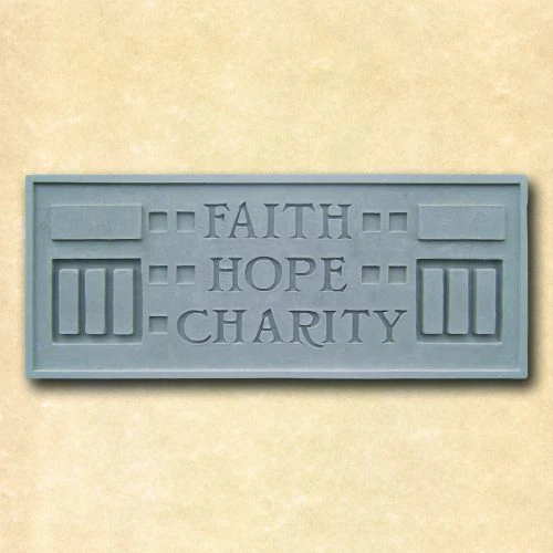 Larkin Faith Hope Charity Plaque – Frank Lloyd Wright Replica - Image 2