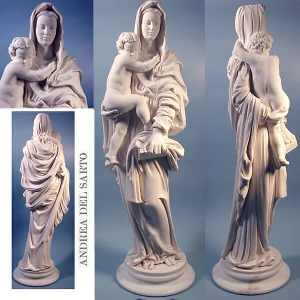 Madonna & Child 26" Andrea Del Sarto