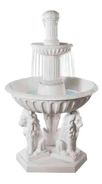 Marble Fountain Made in Italy Lion Decor - Image 2