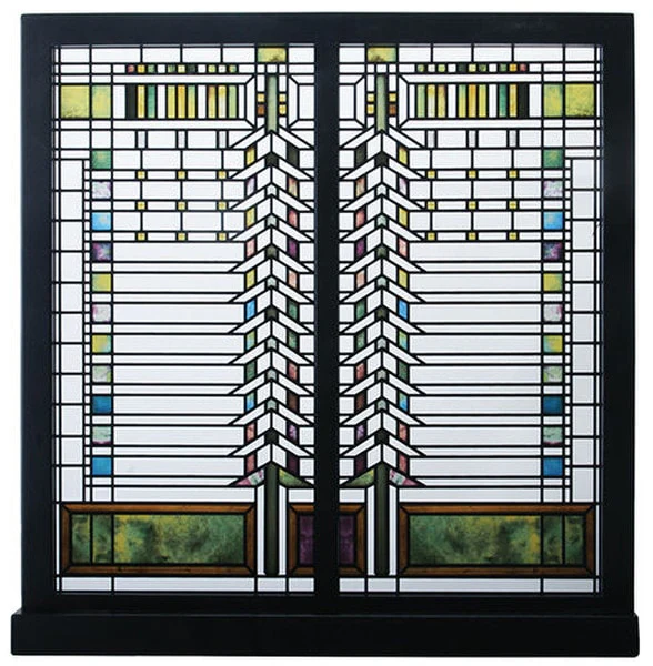 Martin House Window Sculpture by Frank Lloyd Wright Art Glas