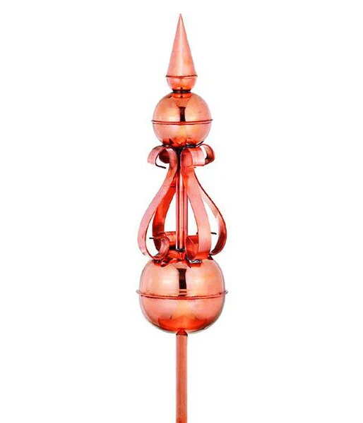 Merlin Copper Finial 28" High