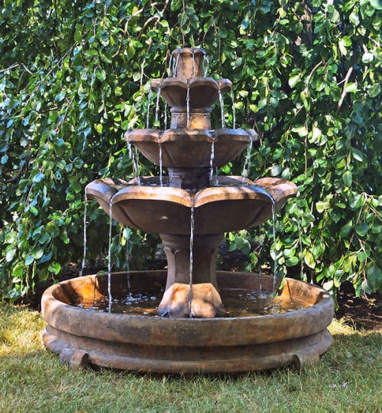 Montreux Three Tier Fountain in Rondo Pool