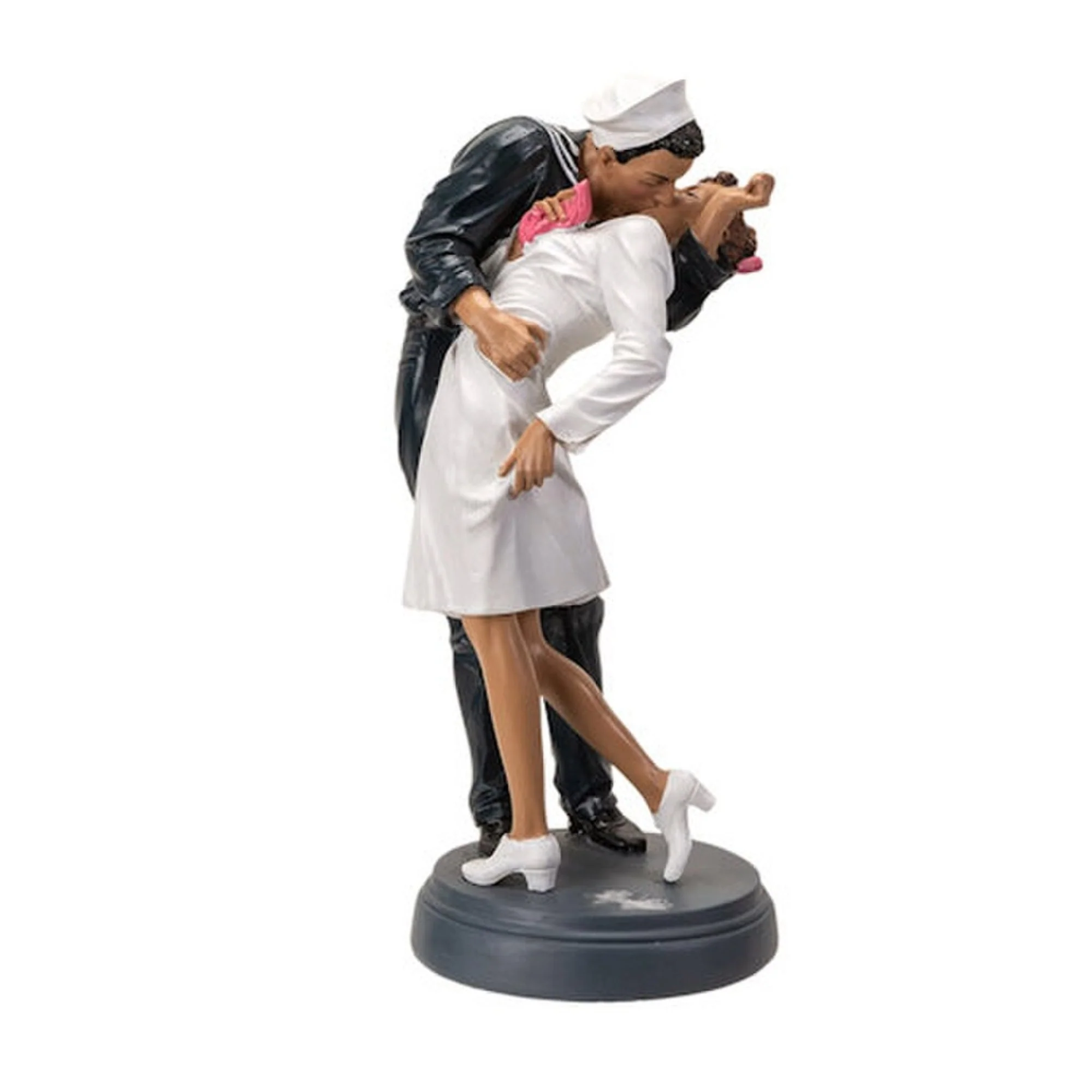 Navy Sailor Victory Kissing Nurse Statue - Image 9
