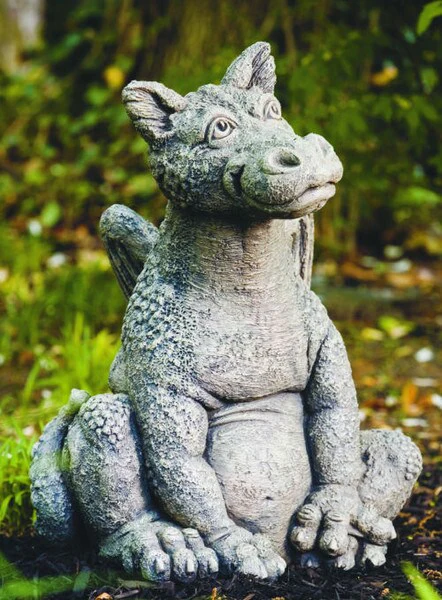 Nesco Dragon Garden Statue 23" High