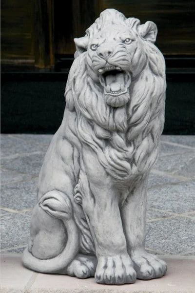Roaring Sitting Lion Right - Image 3