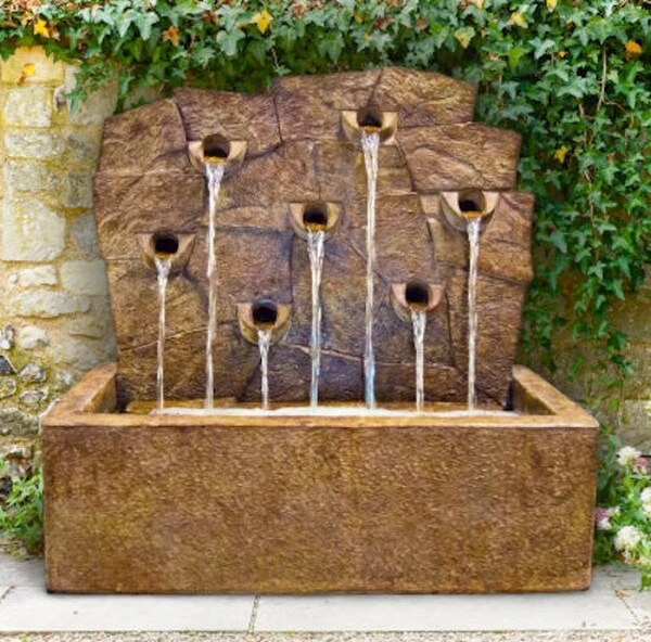 Rock Wall Fountain With Six Spill Ways - Image 2