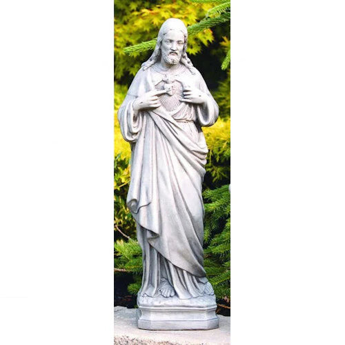 Sacred Heart Of Jesus 25" High - Image 2