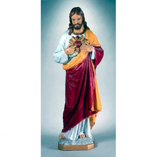 Sacred Heart Of Jesus Life-size Statue - Image 2
