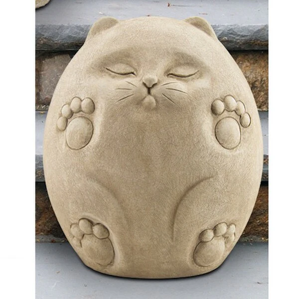 Scat The Cat Cement Garden Statue