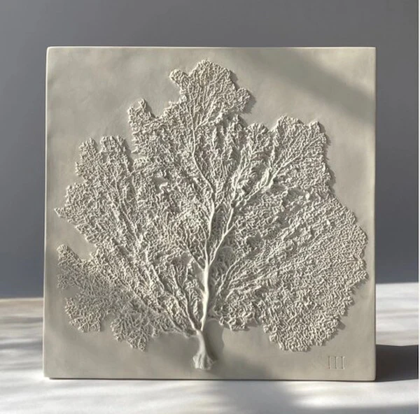 Sea Fan III Wall Plaque Sculpture - Image 2