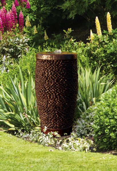 Shimmering Stones Pond-less Fountain Design 34" High - Image 5
