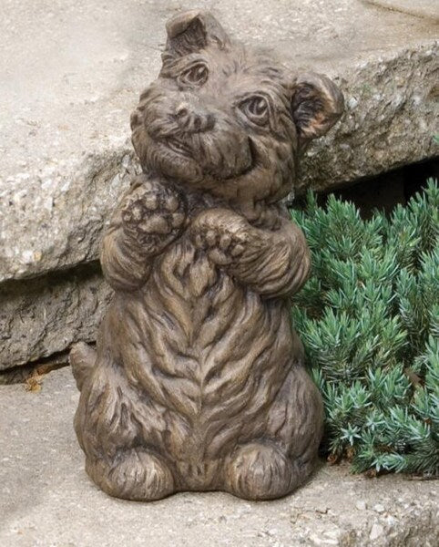 Spirit the Westie Dog Cement Statue - Image 2