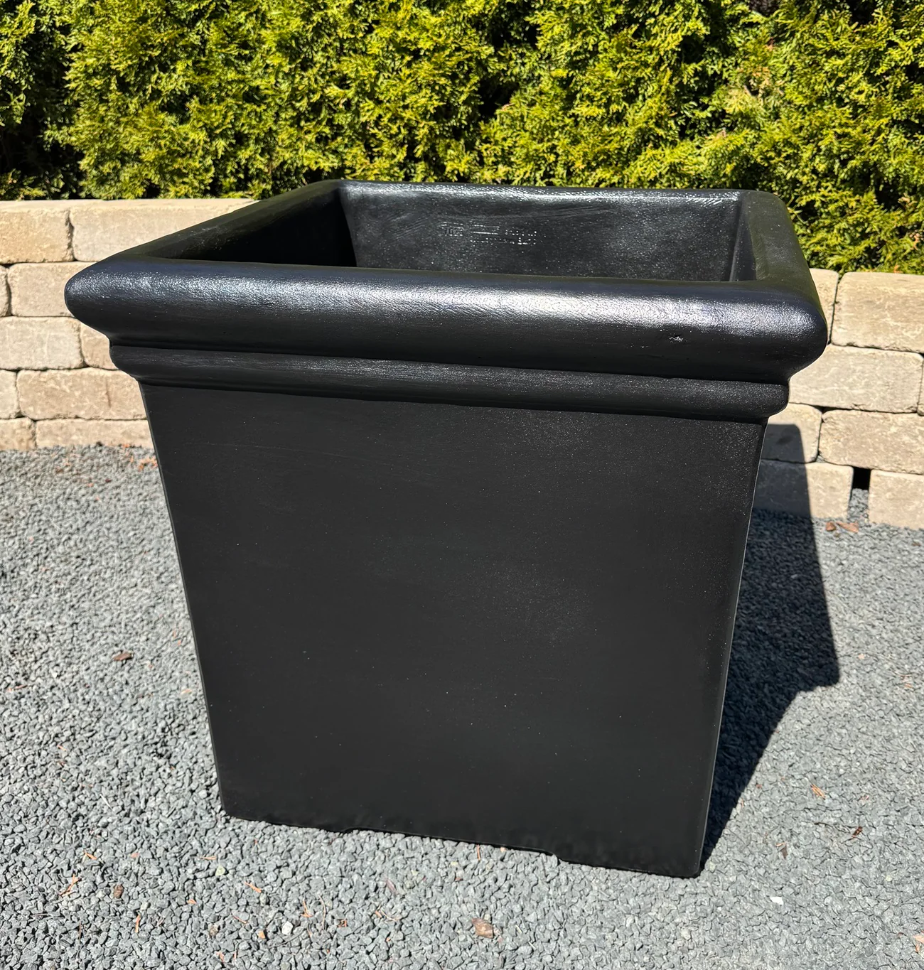 Square Planter Large 25" High – Architectural Cast Stone