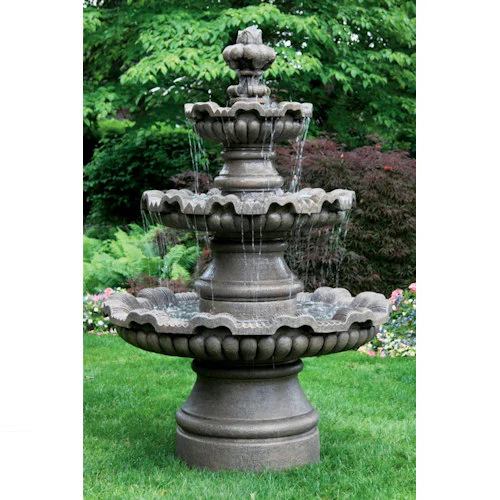 Three Tier Renault Fountain 71.5" High - Image 2