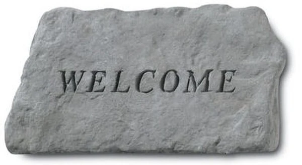 Welcome Garden Stone
