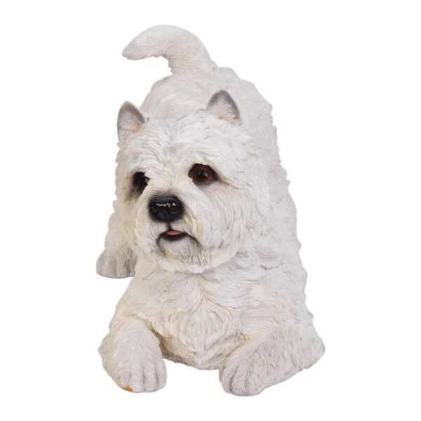 West Highland White Terrier Dog Statue
