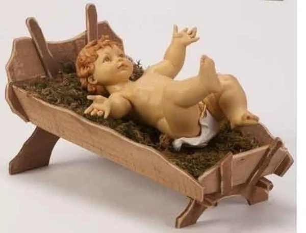 Wood Manger (for 50" Nativity Set)